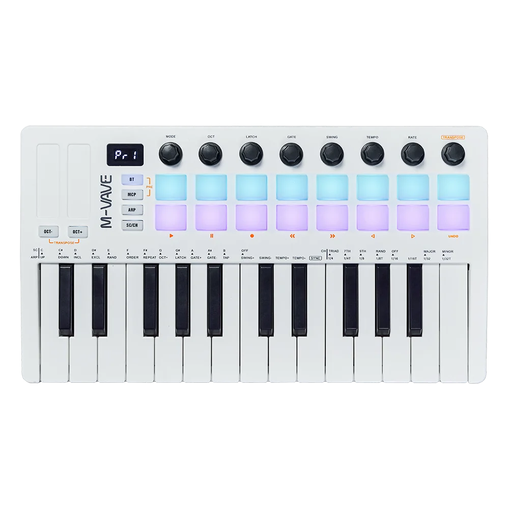 M-WAVE SMK-25 II MIDIキーボード SMK25-II - M-VAVE